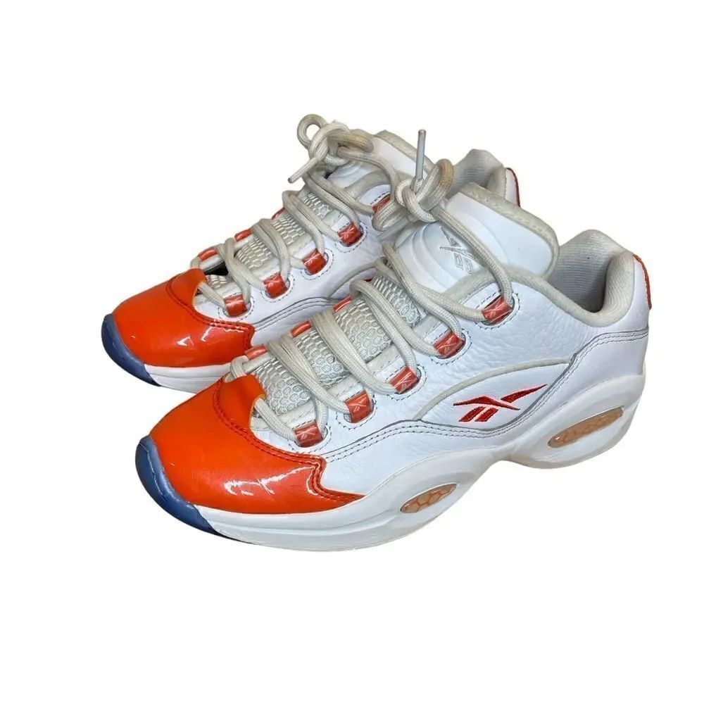 Reebok Question Low Vivid Orange - Picture 2 of 9